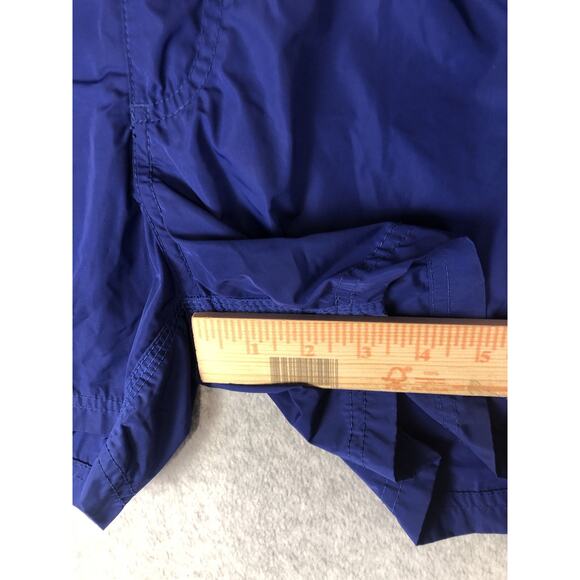 Sundek Lined Trunks Shorts Mens XL Blue Button Zip Rear Pocket - Picture 7 of 12